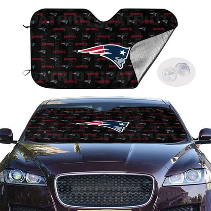 New England Patriots Printed is suitable for front Car windshield sunshades Car windshield sunshades