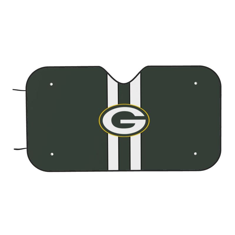 Green Bay Packers Print suitable for front Car windshield sunshades Car windshield sunshades