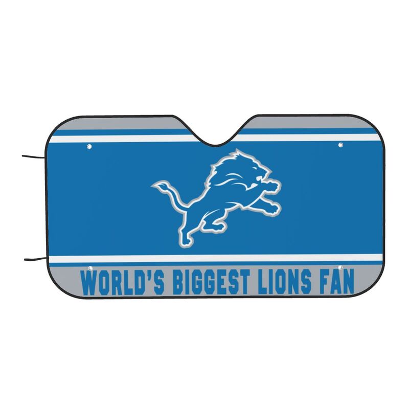 Detroit Lions Printing is suitable for car front windshield sunshades Car windshield sunshades