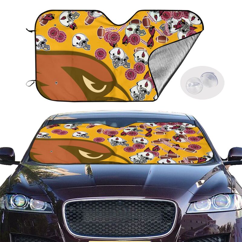 Arizona Cardinals Print multiple sizes car windshield sunshade panel car windshield sunshade cover