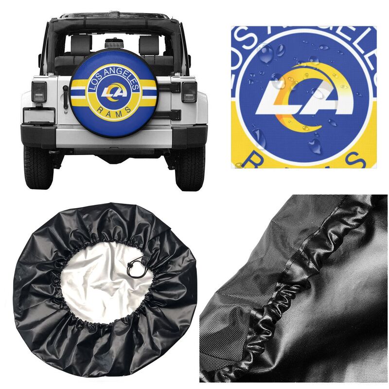 Los Angeles Rams Print tire protection cover car sun protection tire protection cover