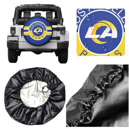 Los Angeles Rams Print tire protection cover car sun protection tire protection cover