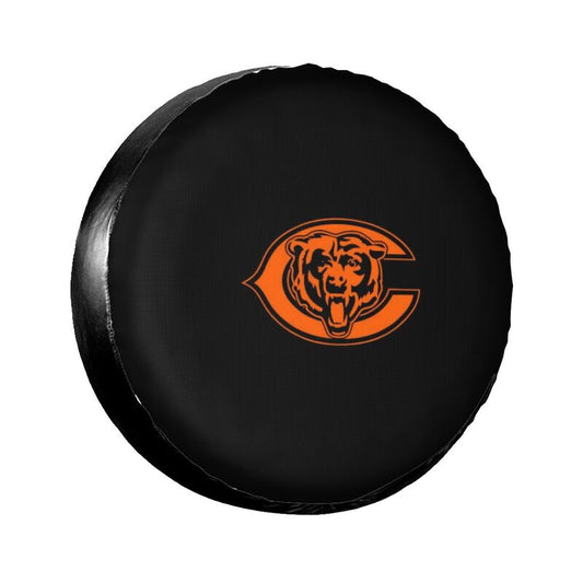 Chicago Bears 2 Print tire protection covers car sunscreen tire protection covers