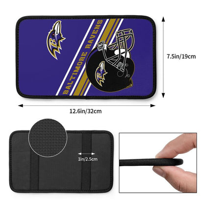 Baltimore Ravens Print armrest protective cover car armrest box cushion