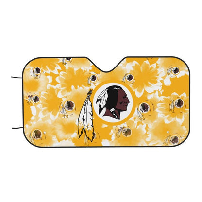Washington Redskins Printed multi size car front windshield sunshade car windshield sunshade