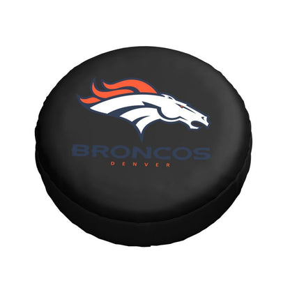 Denver Broncos Car tire protection cover spare tire waterproof and dustproof cover