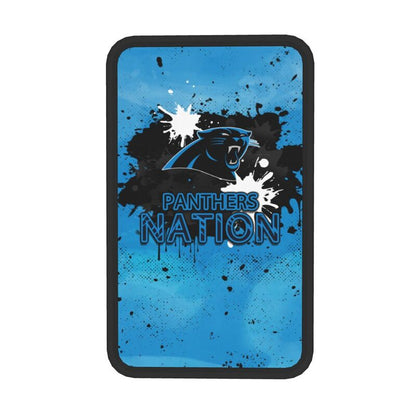Carolina Panthers print car center console armrest pad Car armrest box protective cover