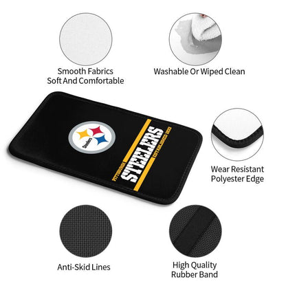 Pittsburgh Steelers Printed car armrest box pad Protective pad
