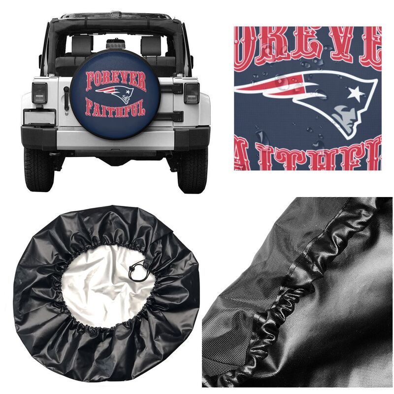 New England Patriots Printing car spare tire dust protection cover tire protection cover