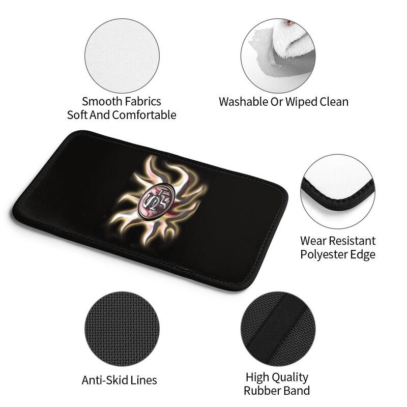 Car armrest box pad San Francisco 49ers 8 Printed central armrest box cushion protective pad