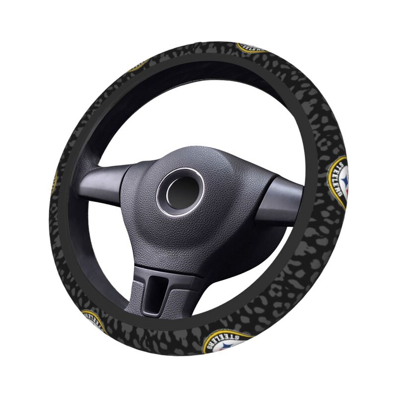 Pittsburgh Steelers 1 Printed elastic steering wheel cover car anti-skid cover
