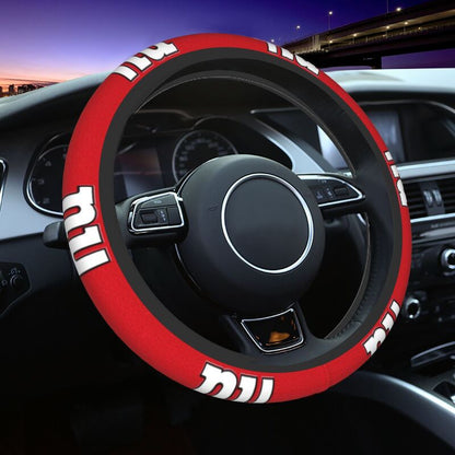 New York Giants 1 Printed elastic steering wheel cover car protective cover
