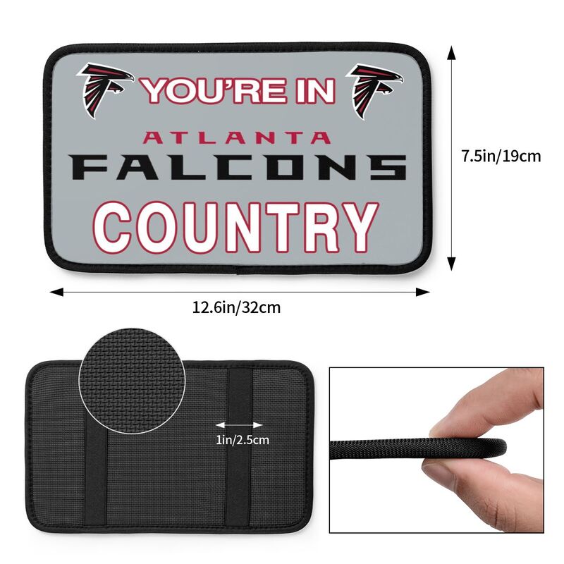 Atlanta Falcons Printed car armrest box pad elbow support pad