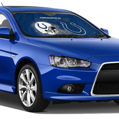 Indianapolis Colts Printing Car windshield sunshades is suitable car front windshield sunshades