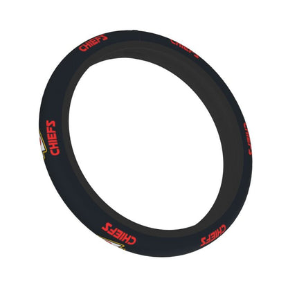 Kansas City Chiefs Printed breathable elastic steering wheel cover