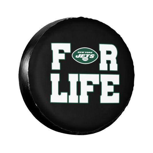 New York Jets Printing tire protection cover car spare tire dust protection cover