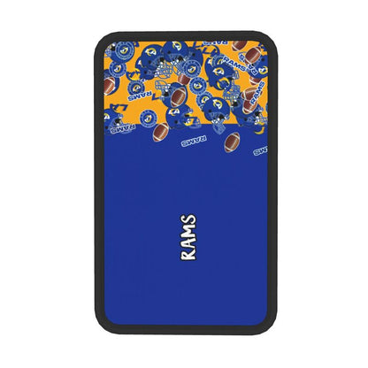 Los Angeles Rams print Car center console armrest pad car armrest protective cover