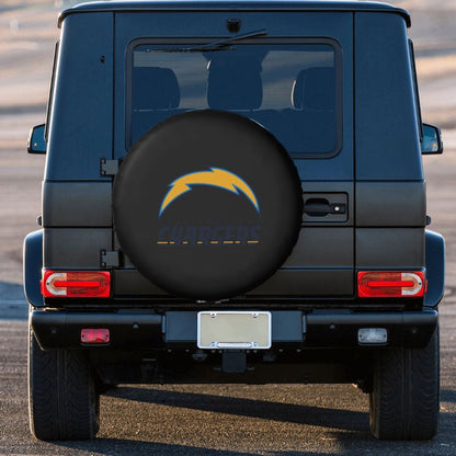 San Diego Chargers 2 Car tire protective cover waterproof and dustproof tire cover