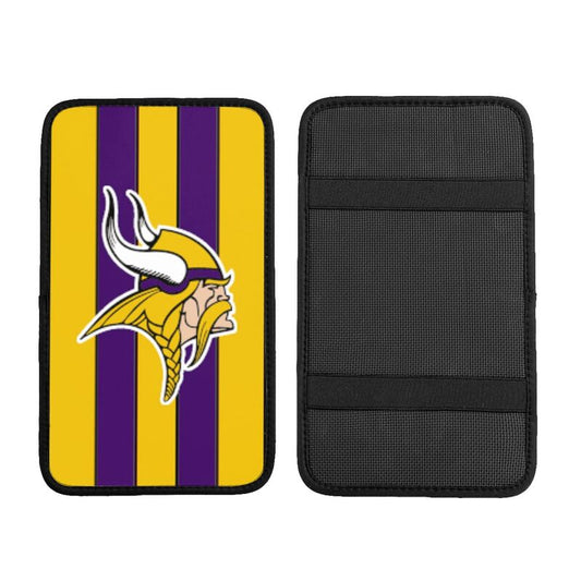 Minnesota Vikings Printed car center armrest box pad anti slip pad