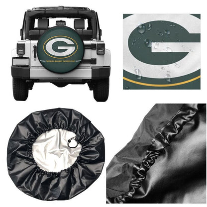 Green Bay Packers 3 Tyre protective cover car dustproof sunscreen tyre protective cover