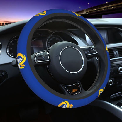 Los Angeles Rams 2 Printed breathable elastic steering wheel cover anti slip cover