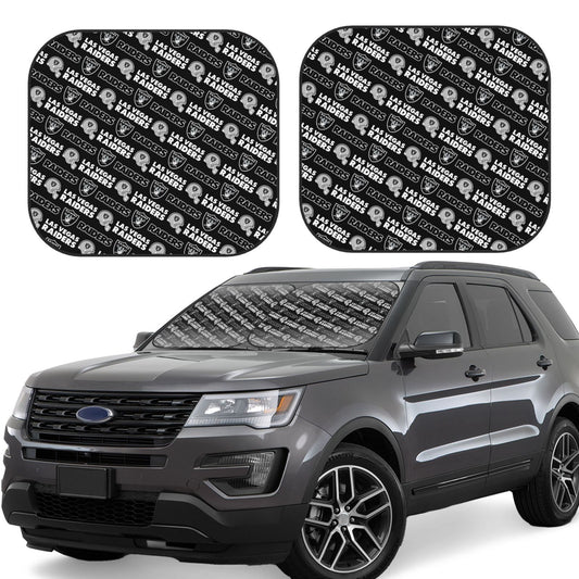 Las Vegas Raiders foldable Car front windshield sunshade UV resistant sunshade