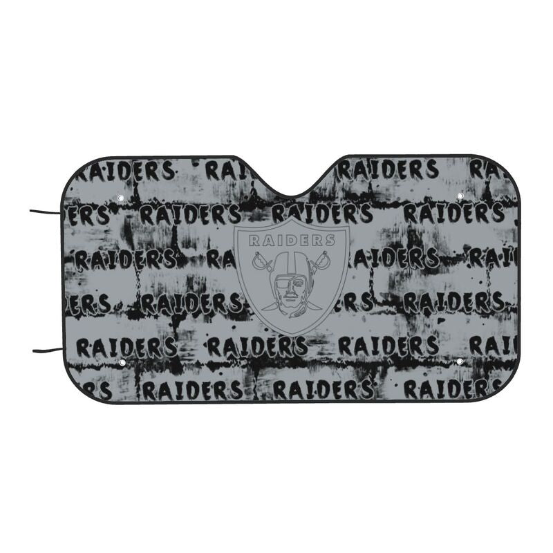 Las Vegas Raiders Printed front windshield sunshade car windshield sunshade (multi size)