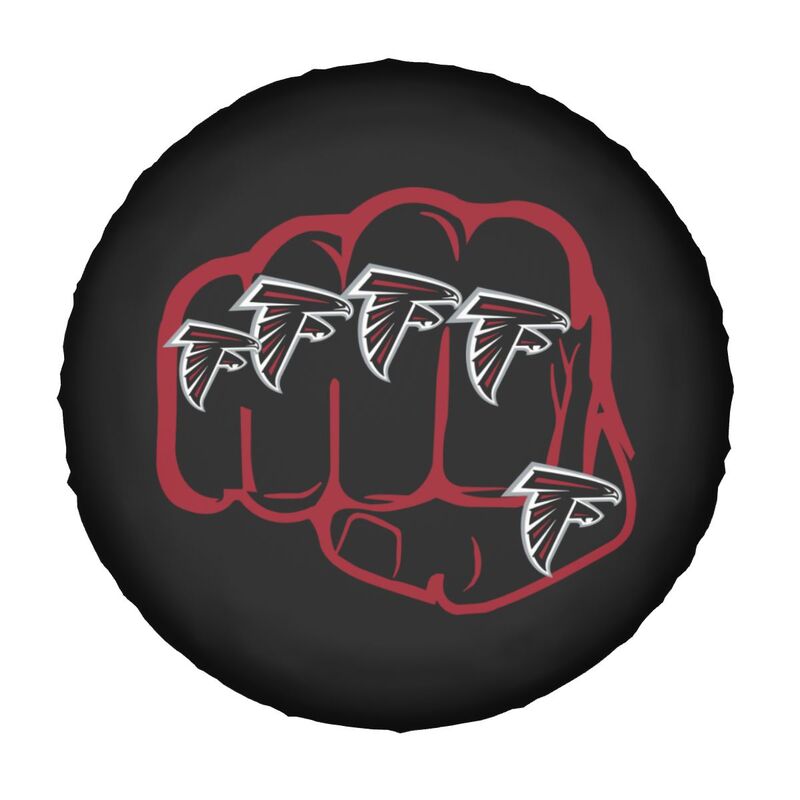 Atlanta Falcons Print tire protection cover car spare tire dust protection covers