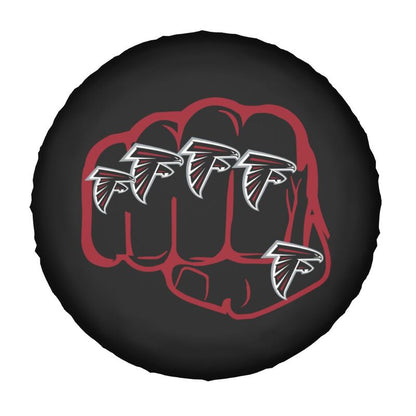 Atlanta Falcons Print tire protection cover car spare tire dust protection covers