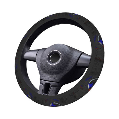 Pittsburgh Steelers 5 Printed breathable anti slip cover elastic steering wheel cover
