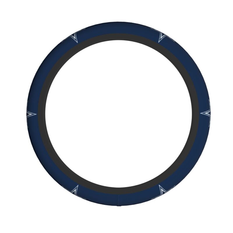 Dallas Cowboys 5 Printed elastic steering wheel cover anti slip breathable