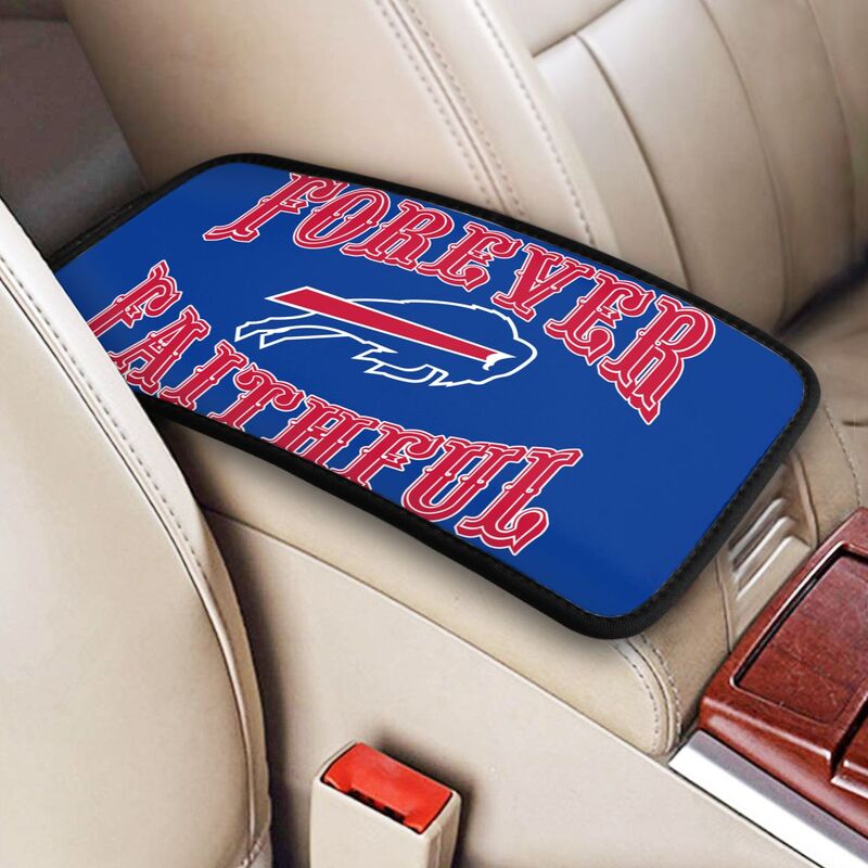 Buffalo Bills Print car armrest box cover armrest protective cover