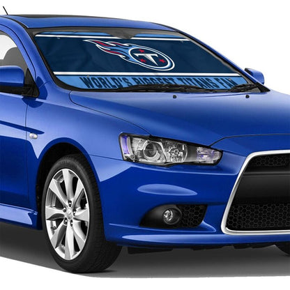 Tennessee Titans Printing is suitable for car front windshield sunshades Car windshield sunshades