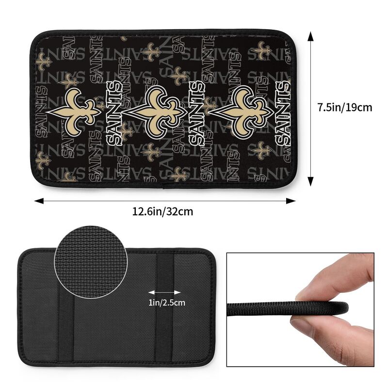 New Orleans Saints1 Printed car armrest box pad elbow protection pad