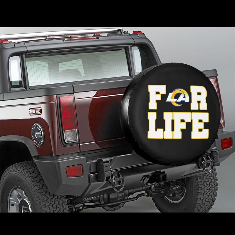 Los Angeles Rams Printing tire protection cover car spare tire dust protection cover