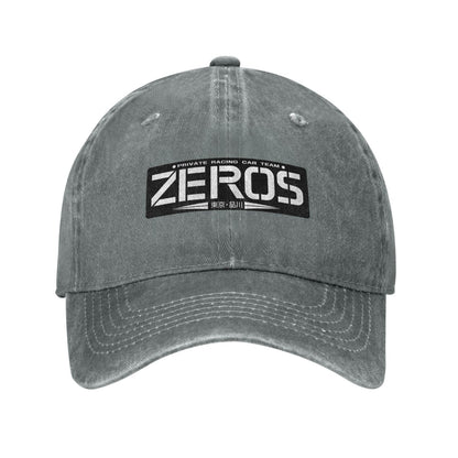 Zeros Bakuon Rettou Printed unisex baseball cap adjustable cap outdoor sun hats trucker hat