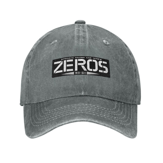 Zeros Bakuon Rettou Printed unisex baseball cap adjustable cap outdoor sun hats trucker hat