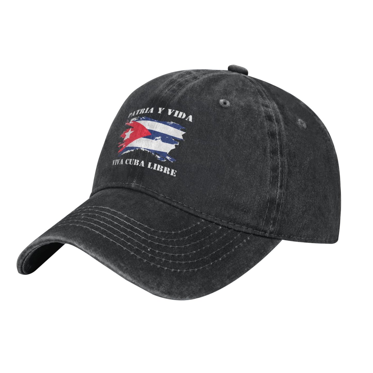 Patria Y Vida Viva Cuba Libre Printed unisex baseball cap adjustable cap outdoor sun hats trucker hat