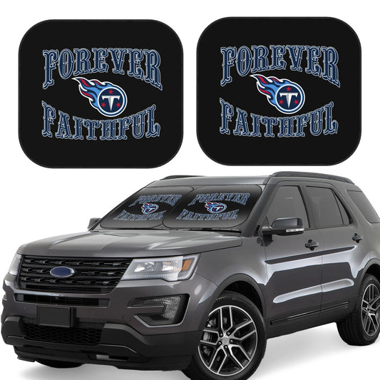 Tennessee Titans Car front windshield sunshade UV resistant sunshade foldable