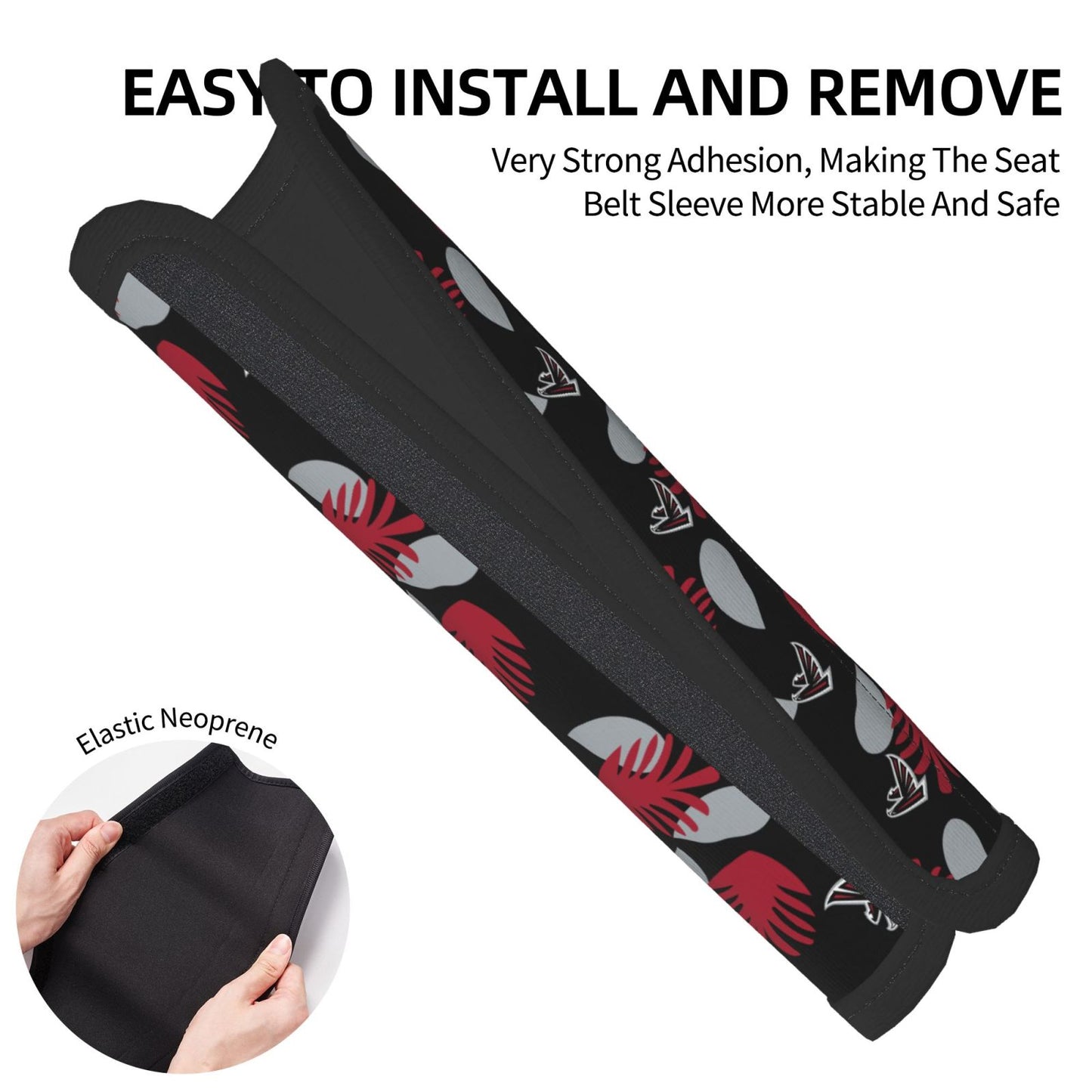 Atlanta Falcons personalized seat belt protective cover Car seat belt protective cover