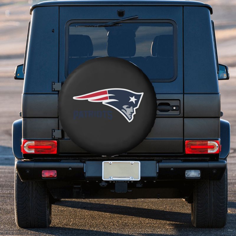 New England Patriots Car tire protection cover spare tire waterproof and dustproof cover