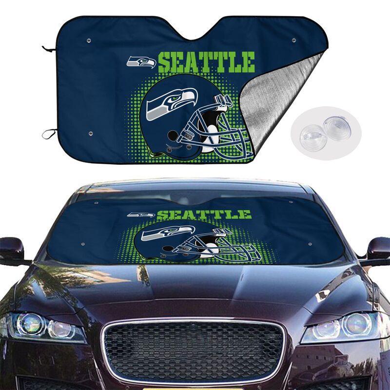Seattle Seahawks Printing car front windshield sunshade car windshield sunshade multi size
