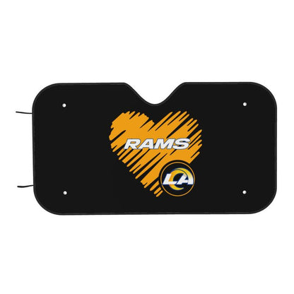Los Angeles Rams Printing is suitable car front windshield sunshades Car windshield sunshades