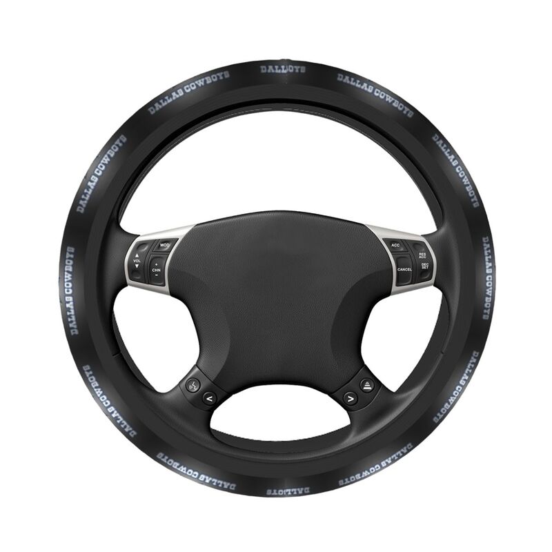 Dallas Cowboys 4 Printed elastic steering wheel cover breathable protective cover