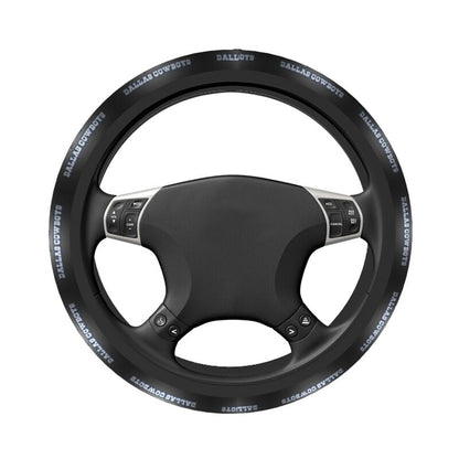 Dallas Cowboys 4 Printed elastic steering wheel cover breathable protective cover