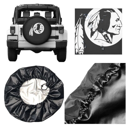 Washington Redskins 4 Printing tire protection cover car sun protection tire protection covers