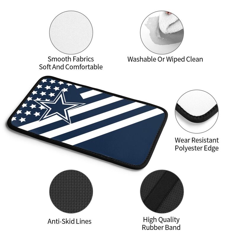 Dallas Cowboys3 Protective pad for armrest box of printing vehicle