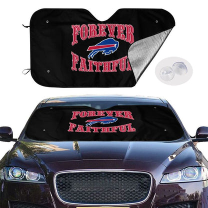 Buffalo Bills Printing car multi size front windshield sunshade car windshield sunshade