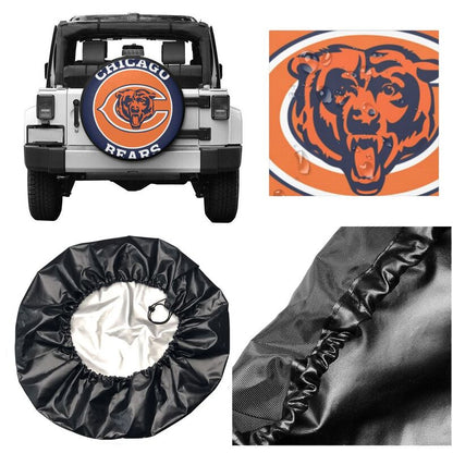Chicago Bears Tyre protective cover car dustproof sunscreen tyre protective cover