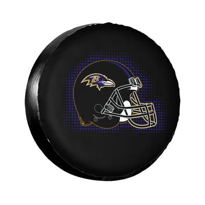 Baltimore Ravens Printing tire protection covers car sun protection tire protection cover